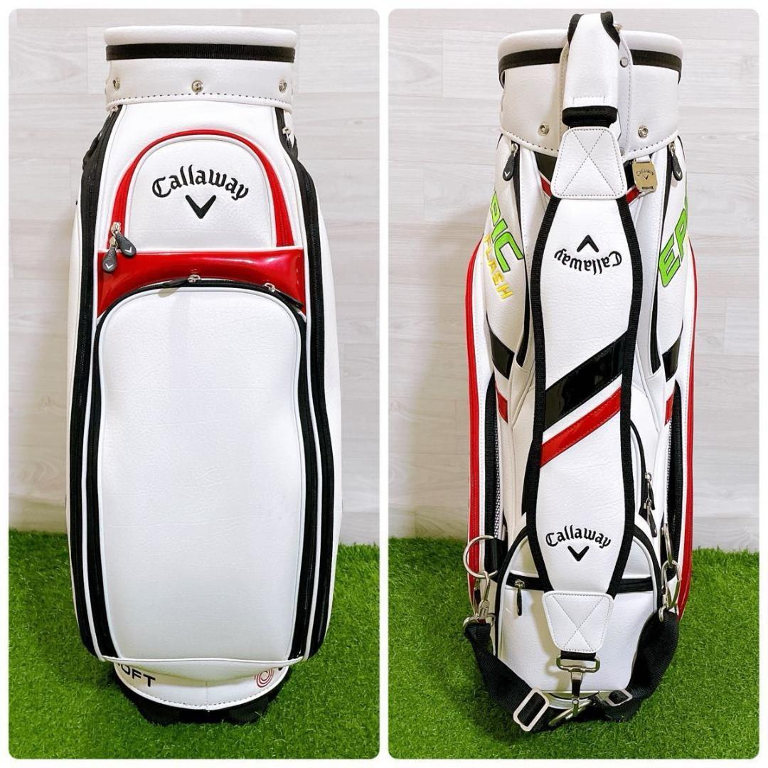 極美品 キャロウェイ EPIC FLASH キャディバッグ ツアーモデル 希少