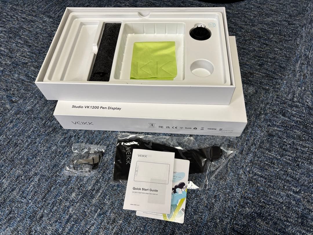 8192/11.6 FHD/USB-C】VEIKK VK1200ペンタブレット - メルカリ