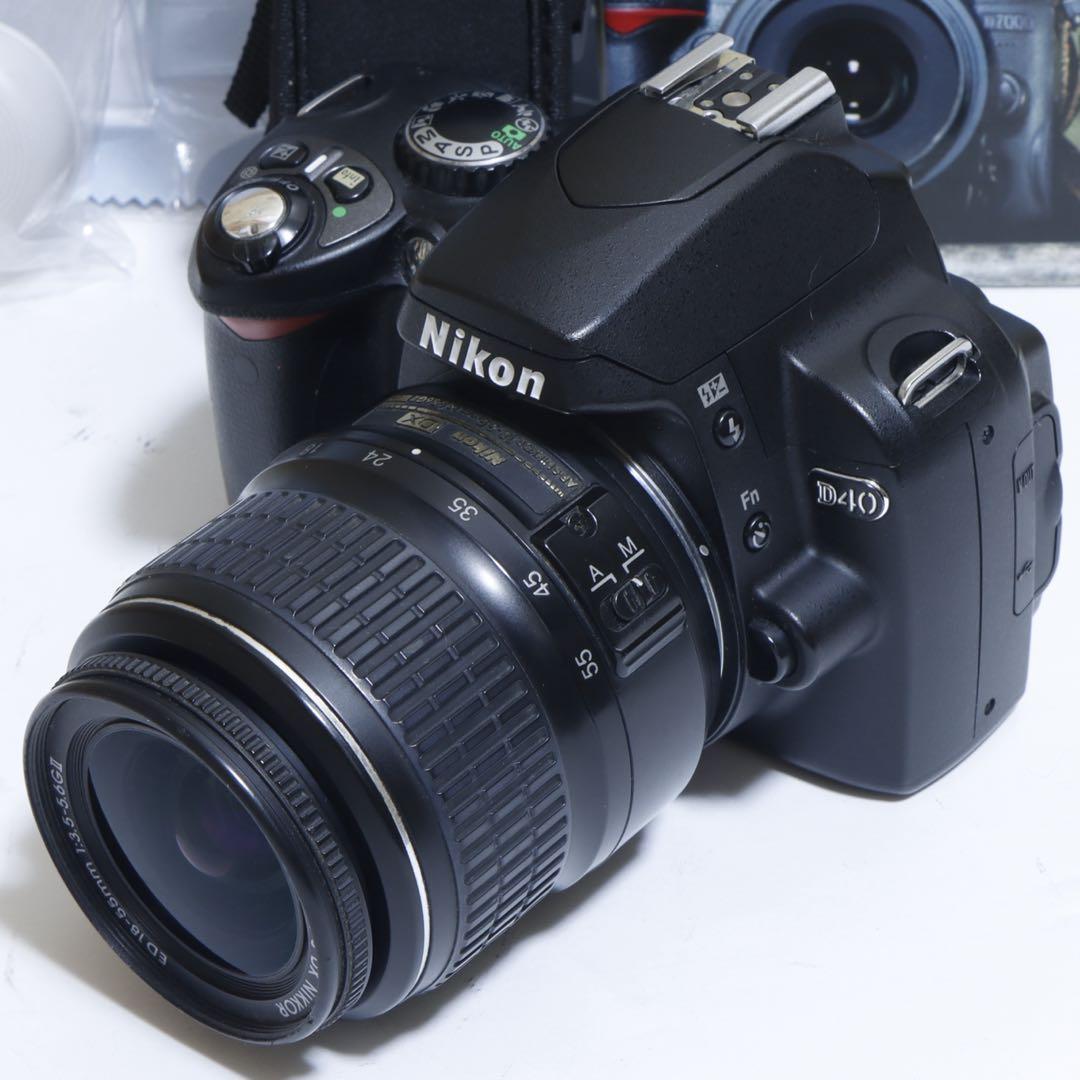 ★めち。★定番機!!★ Nikon D40セット ☆スマホに送れる一眼レフ☆定番機!!☆ Nikon D40xセット - メルカリ
