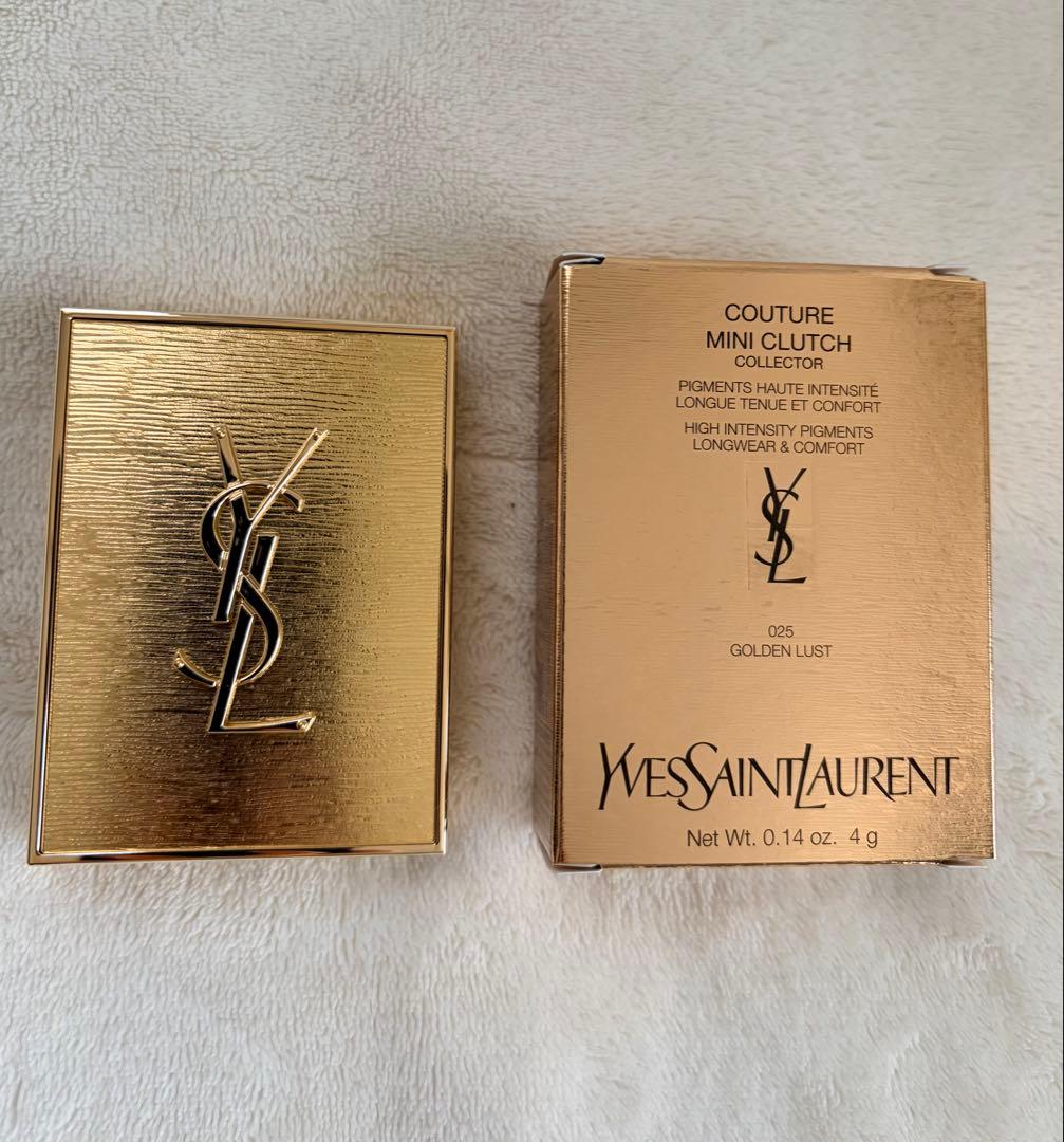 【限定】Yves Saint Laurent クチュールミニクラッチ 025 試してみた】クチュール ミニ クラッチ YVES SAINT LAURENT BEAUTEの