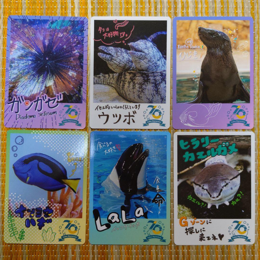 鳥羽水族館 70周年 コレクションカード - メルカリ