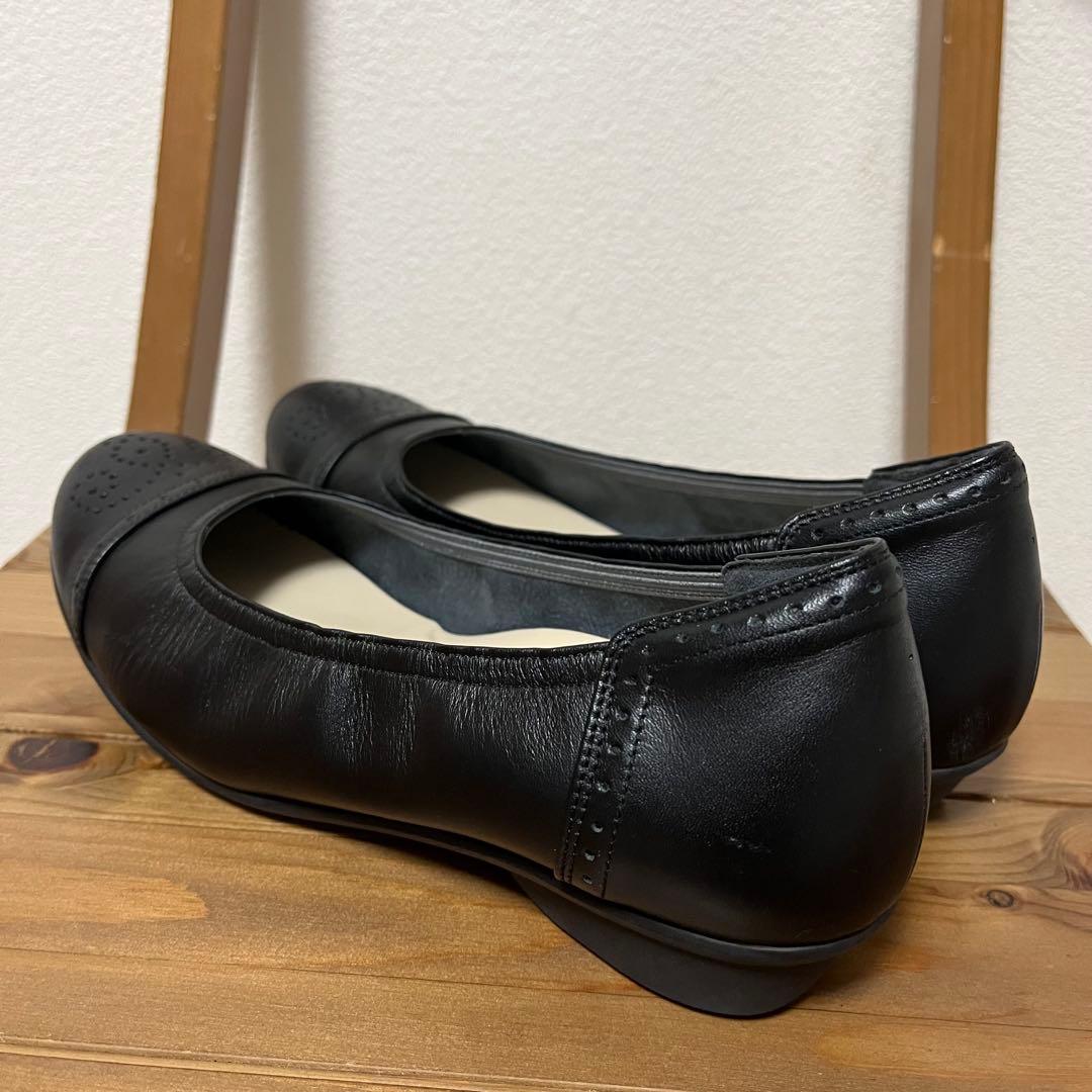 アシックスペダラ asics pedala パンプス 23.5cm 黒