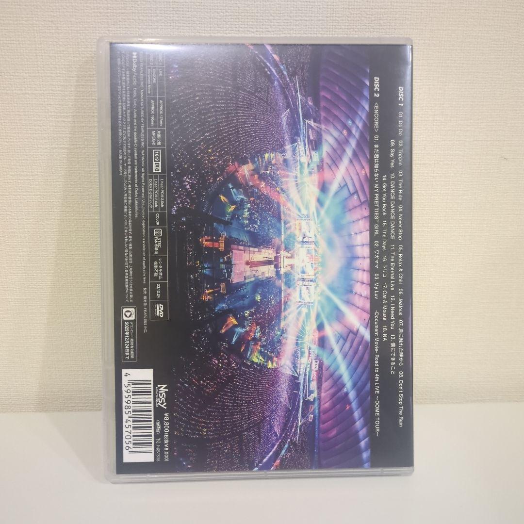 N*様 Nissy 4th LIVE -DOME TOUR- DVD