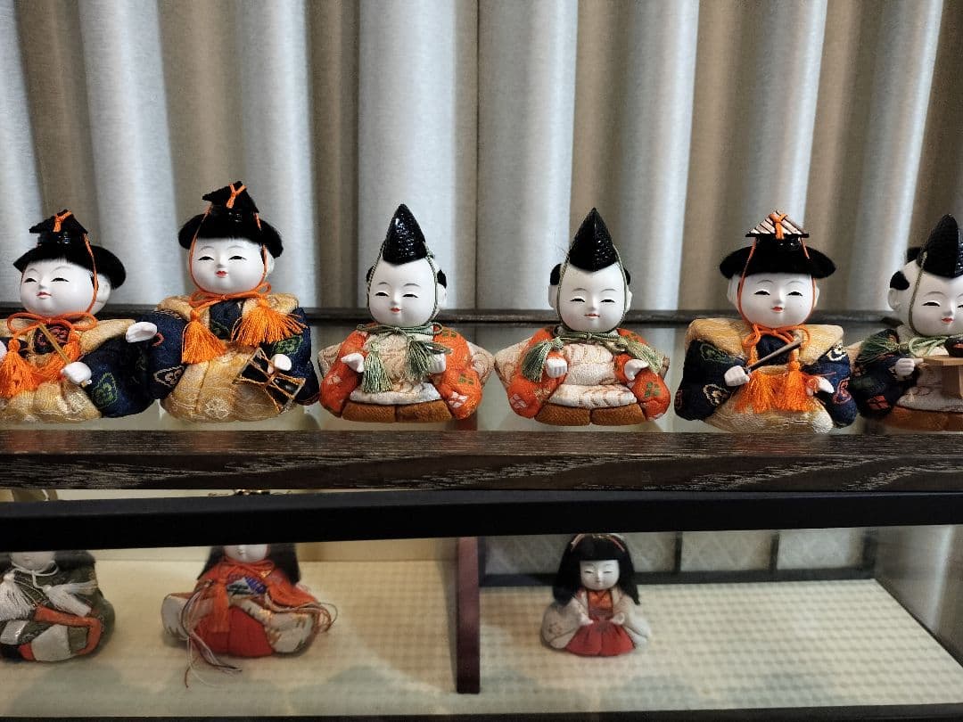 昭和40年代 アンティーク 希少雛人形 (オルゴール、ライト付き) - メルカリ