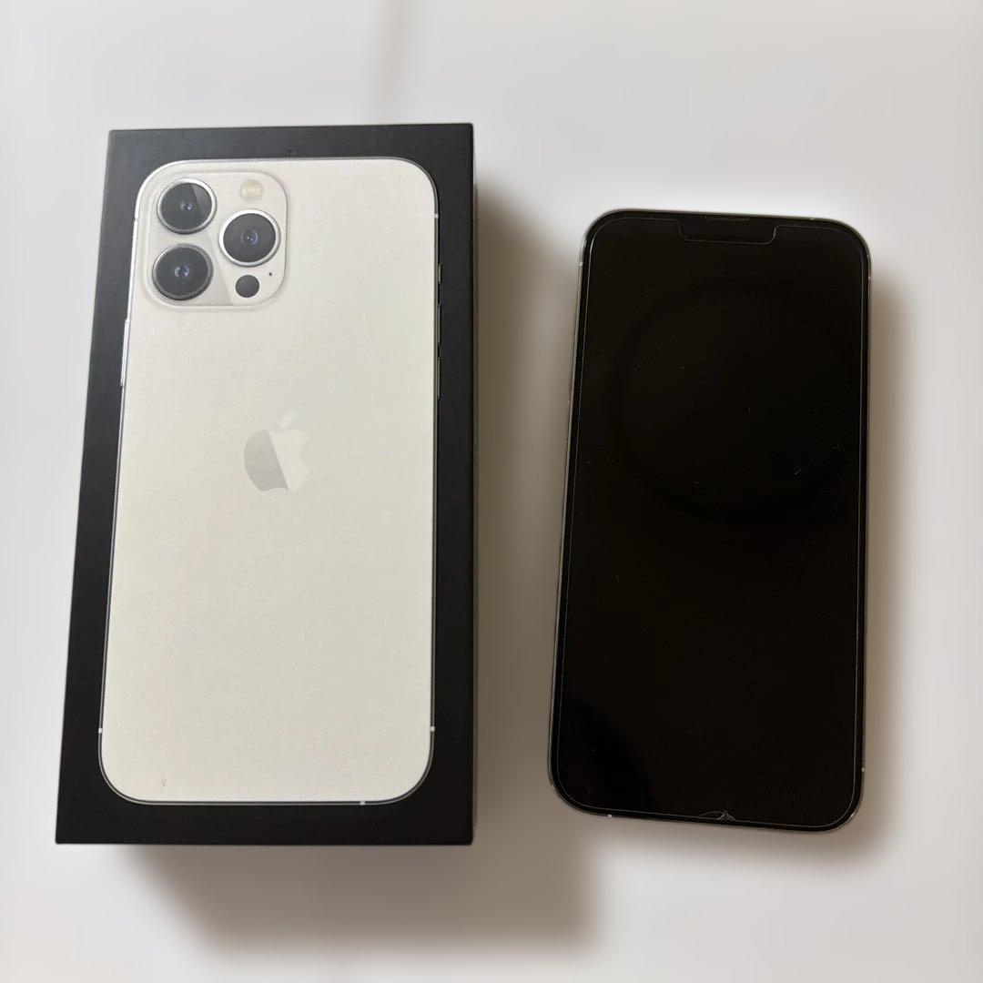iPhone13promax 本体 128GB シルバー - メルカリ