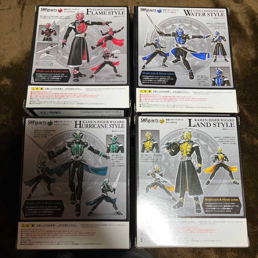 S.H.Figuarts 仮面ライダー ウィザード 初回限定特典付き14点セット