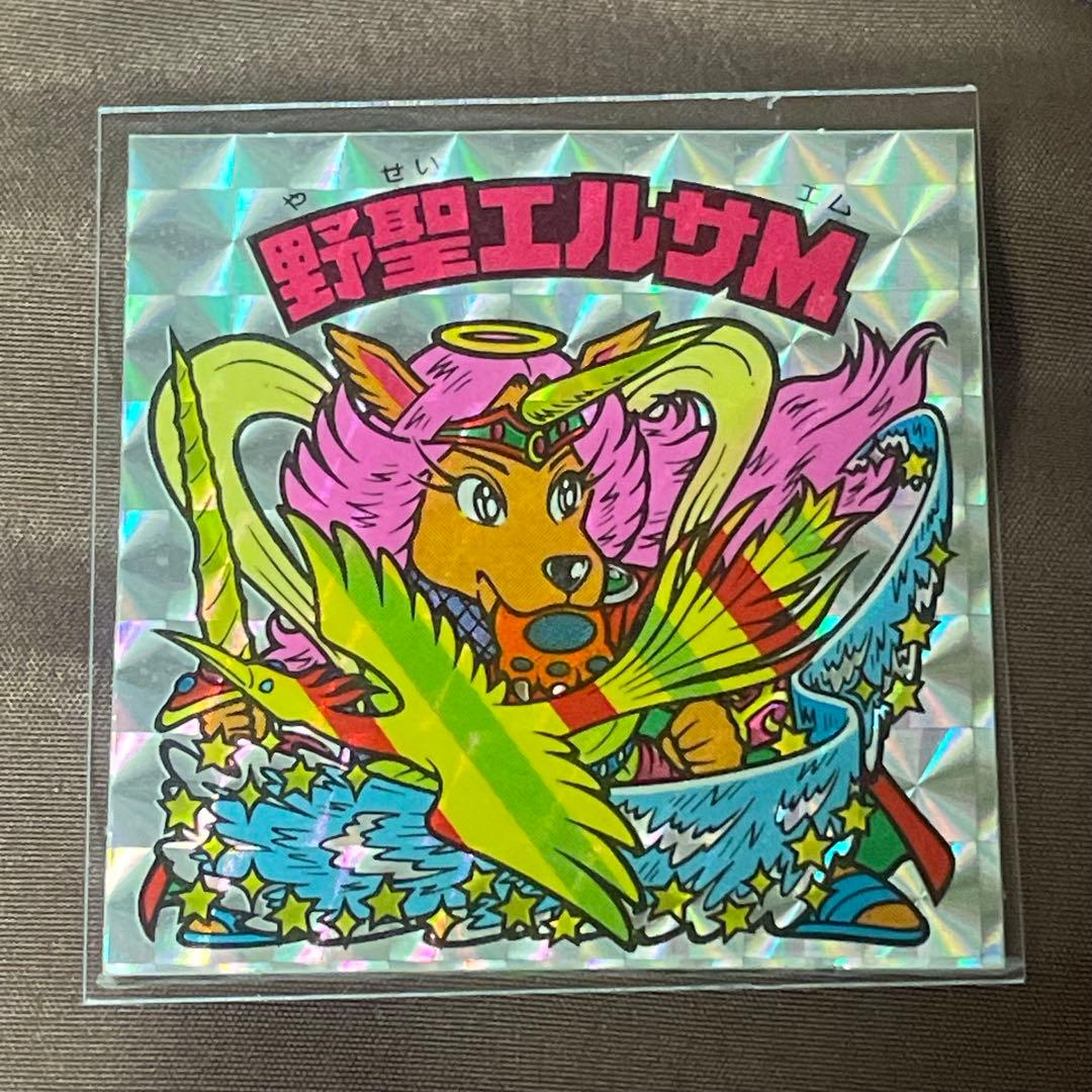 野聖エルサM 旧ビックリマン アイス版 12弾 聖鳥 - メルカリ