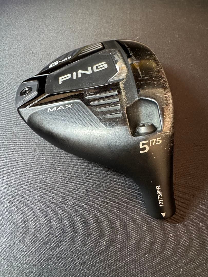 PING G425 MAX 5w ヘッドのみ 17.5° ヘッドカバー付き - メルカリ