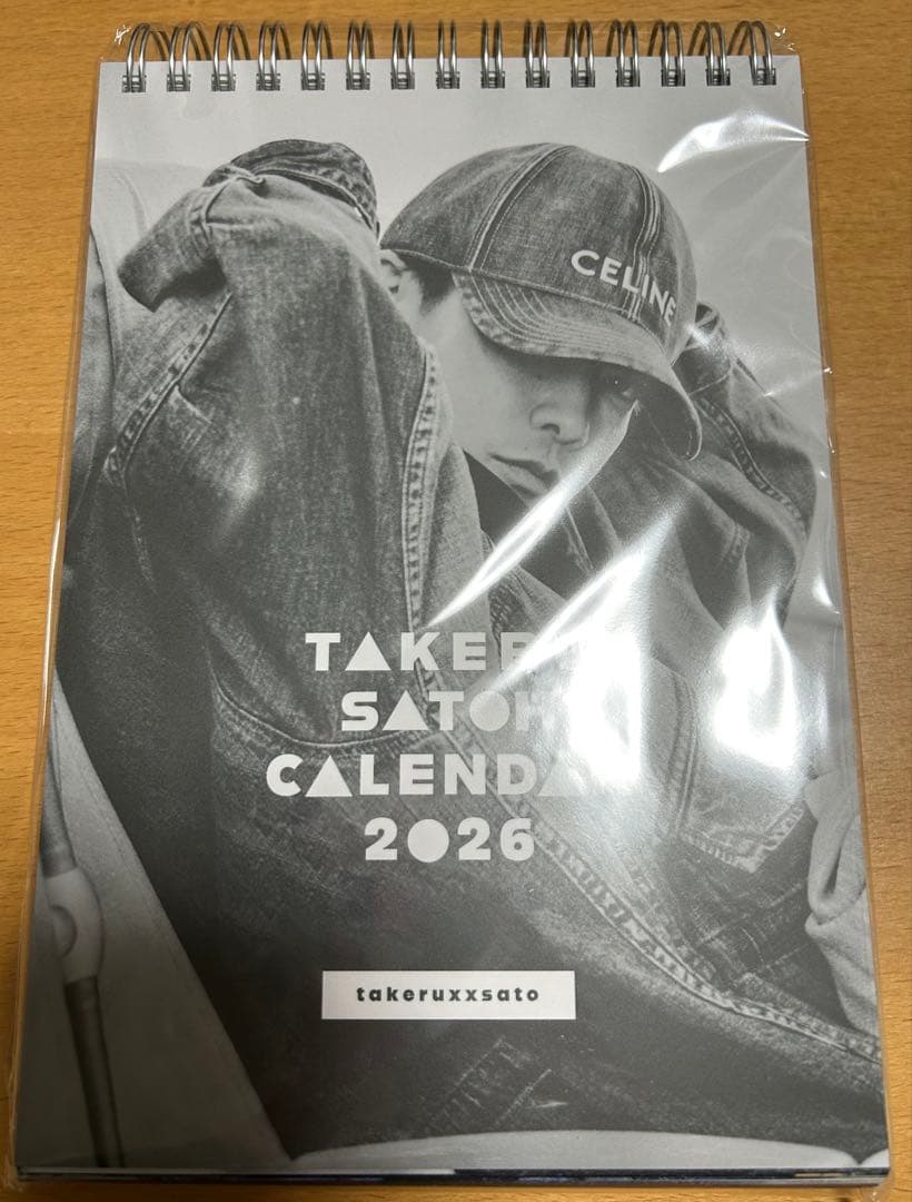 佐藤健カレンダー TAKERU SATOH CALENDAR 2026 - メルカリ