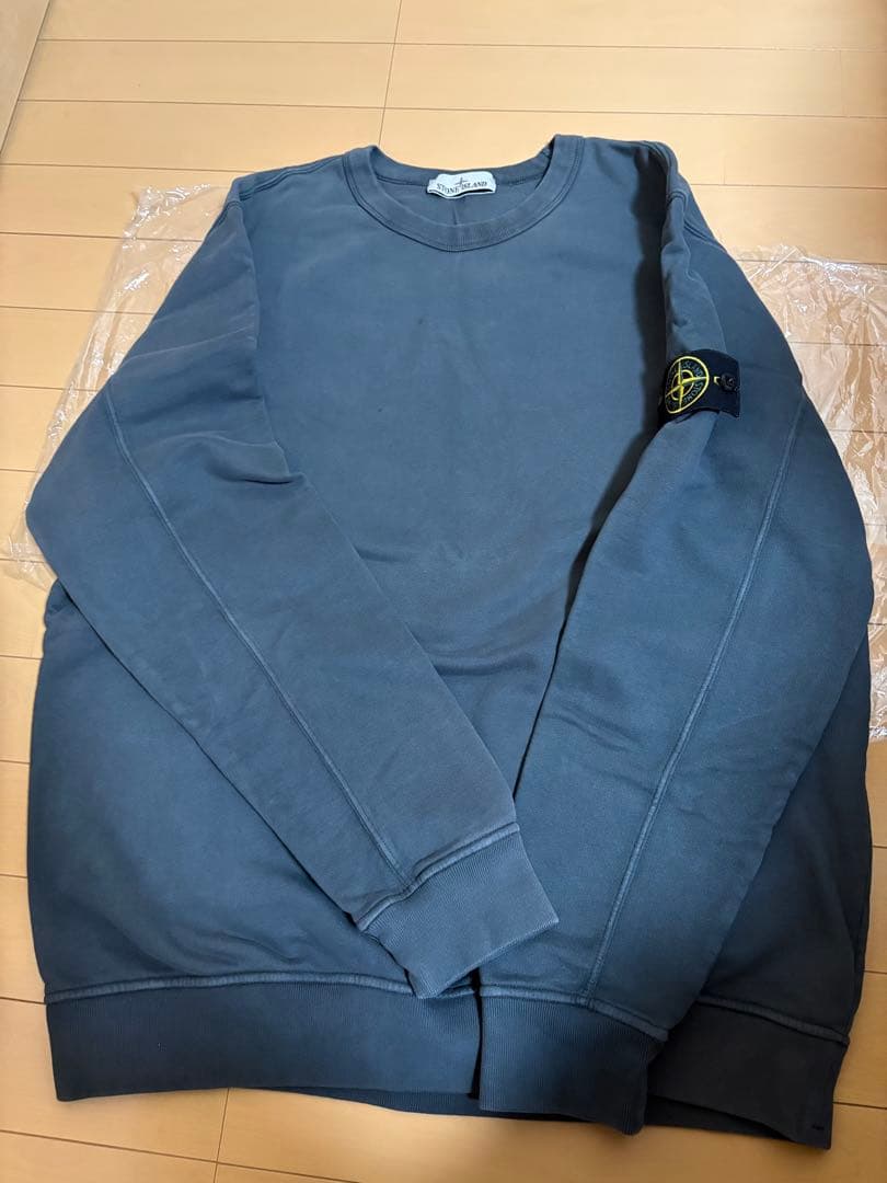 Stone  スウェット STONE ISLAND - 【ラスト1点】61241 / ORGANIC COTTON DIAGONAL FLEECE