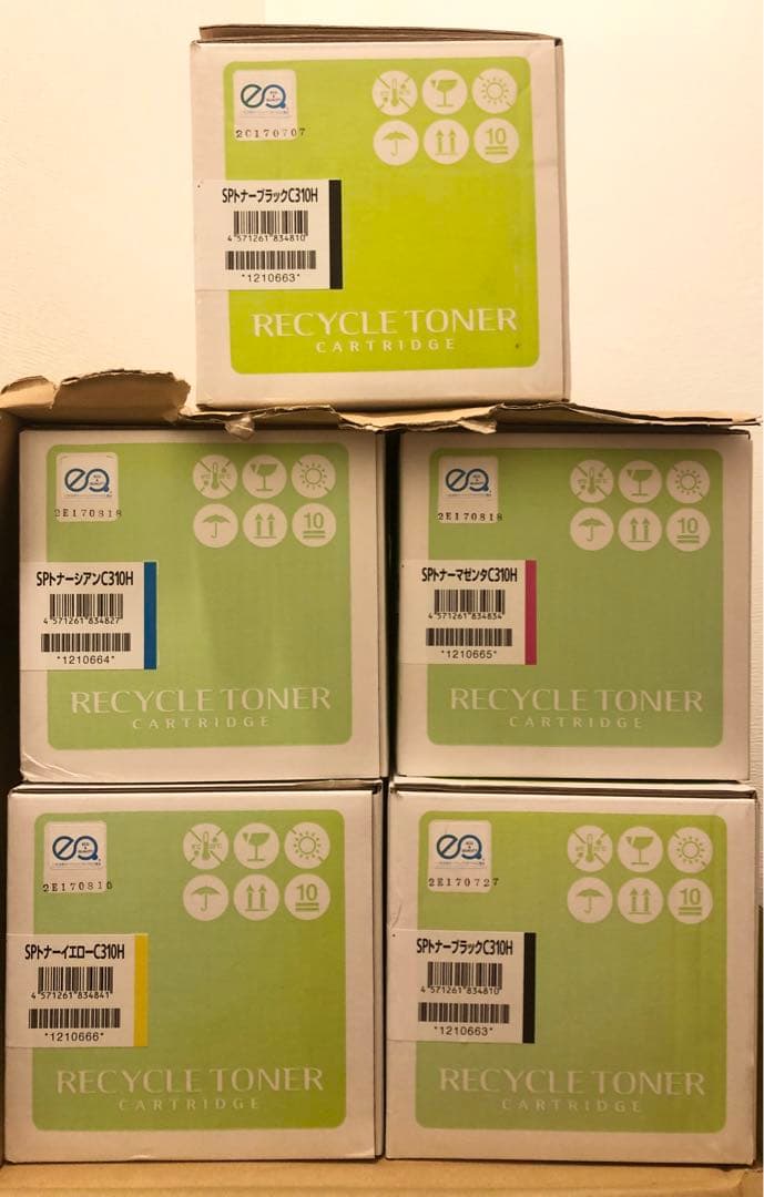トナーC310Hリサイクル5個　週末値下げ トナーC310Hリサイクル5個 週末値下げ トナーC310Hリサイクル5個 週末