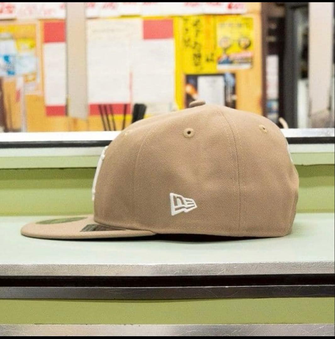 NEW ERA ANK 別注 アニューエラ キャップ ベージュ アニキ 片野英児