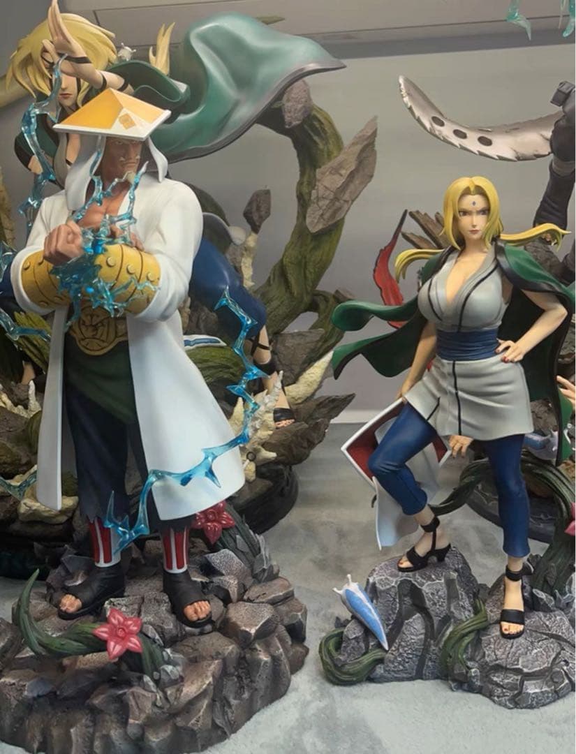 NARUTO ナルト 雷影 ガレージキット ガレキ スタチュー① - メルカリ