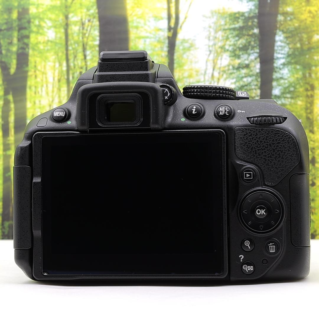 ショット数2665枚！WiFi機能付☆ニコン D5300 望遠レンズセット