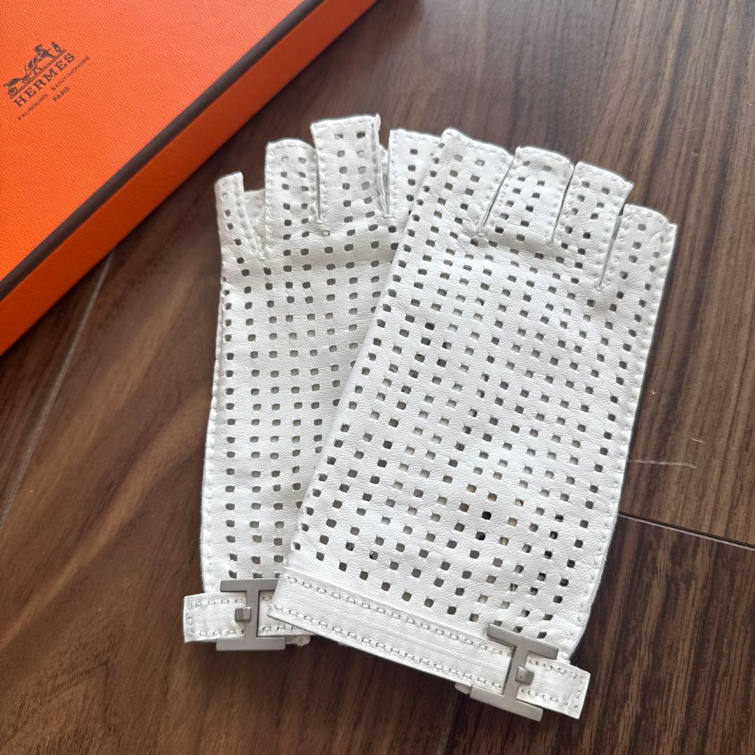 HERMES ホワイトメッシュグローブ コミネ公式】GK-1853 ストレッチメッシュグローブ ルーチェII | KOMINE