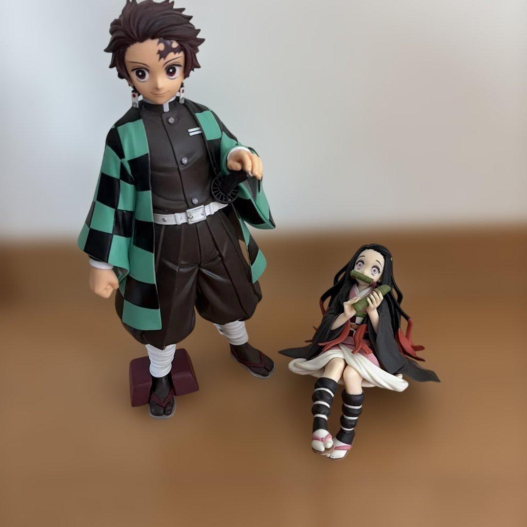 鬼滅の刃 フィギュア 炭治郎、禰豆子セット売り‼️ - メルカリ