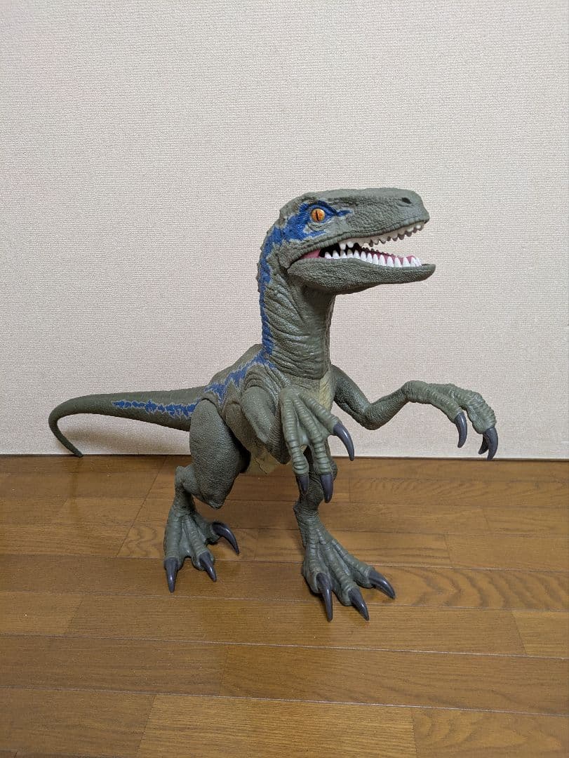 希少 ジュラシックワールド スーパービックブルー マテル社製 全長96cm