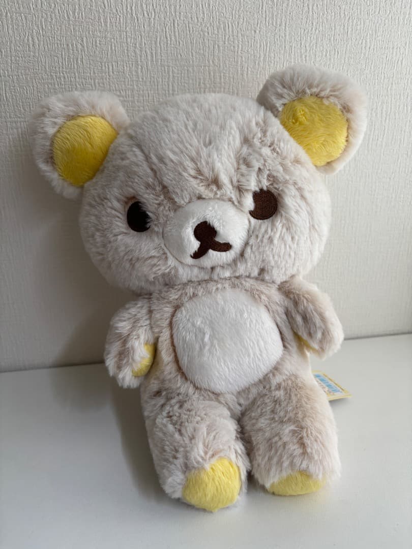 【リラックマ】シャーベット ぬいぐるみ（イエロー） ふわもこがかわいい！リラックマ「シャーベットぬいぐるみ第2弾」