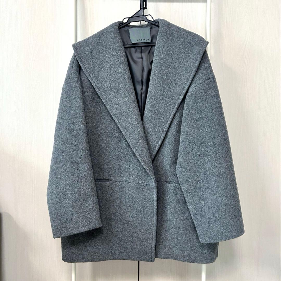 【お買得・中古品】 撥水プルーフメルトン　ビッグカラーコート お買得・中古品】 撥水プルーフメルトン ビッグカラーコート - メルカリ