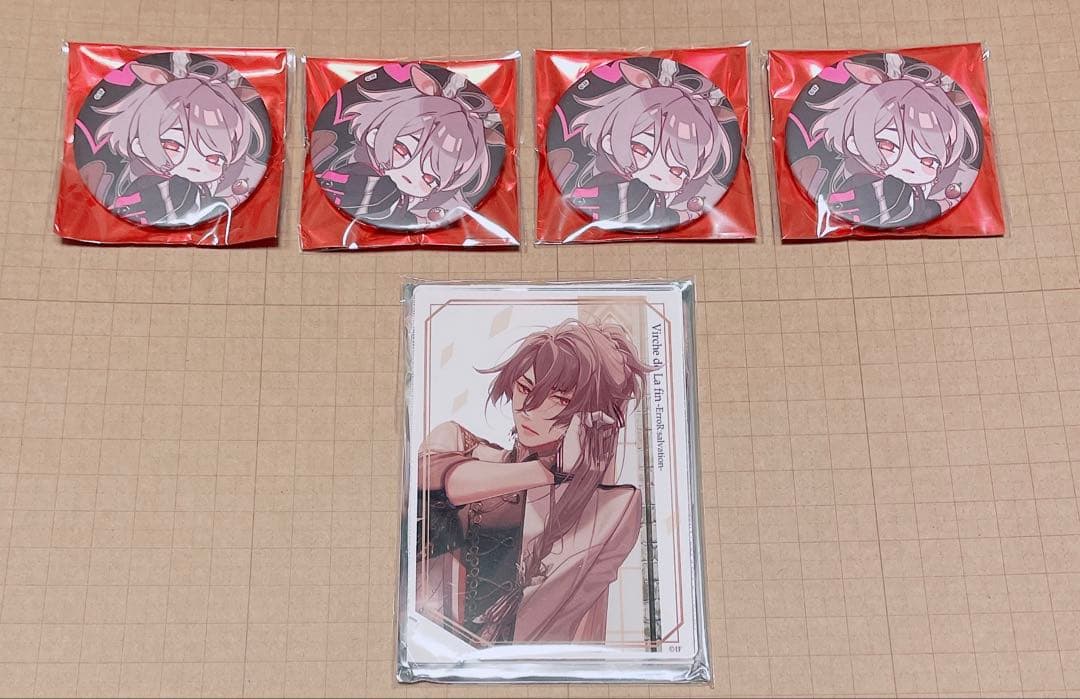 オトふゆ 2024 終遠のヴィルシュ 終ヴィル 缶バッジ ちびキャラ