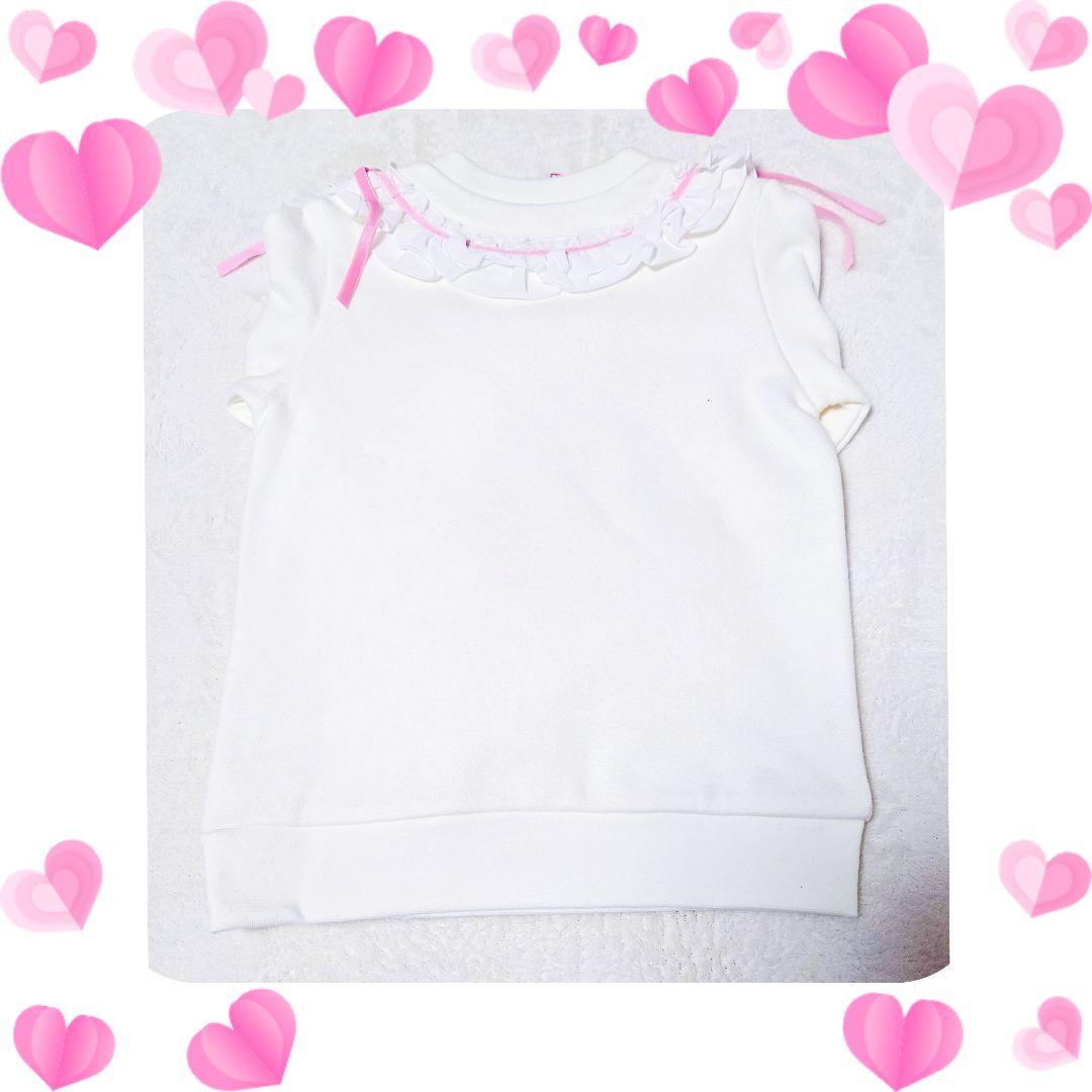 ❤メゾピアノ❤ミミポポ✨みみぽぽ✨フリルトレーナー✨平成レトロ