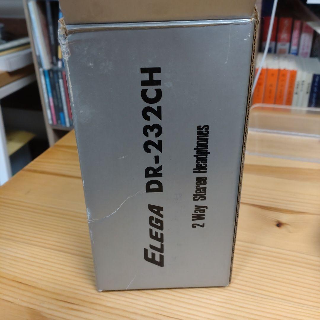 エレガ elega dr 232ch ステレオヘッドフォン レトロ