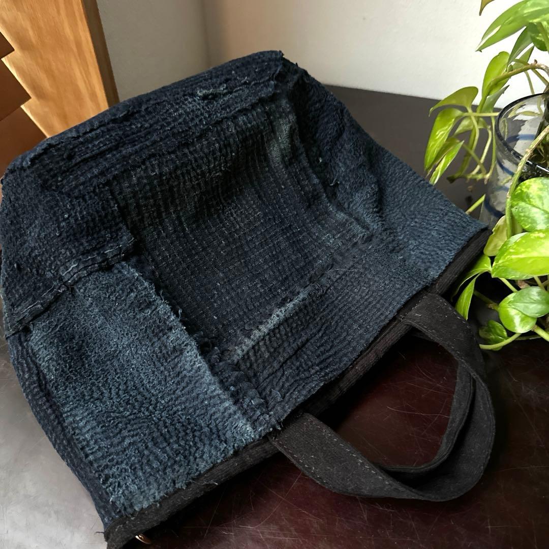 ⚠️J J様専用 総刺し子2wayバッグ/藍染／襤褸 - メルカリ