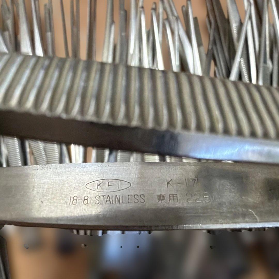 医療 病院 長鑷子 44本セット ピンセット KFI K-17 - メルカリ