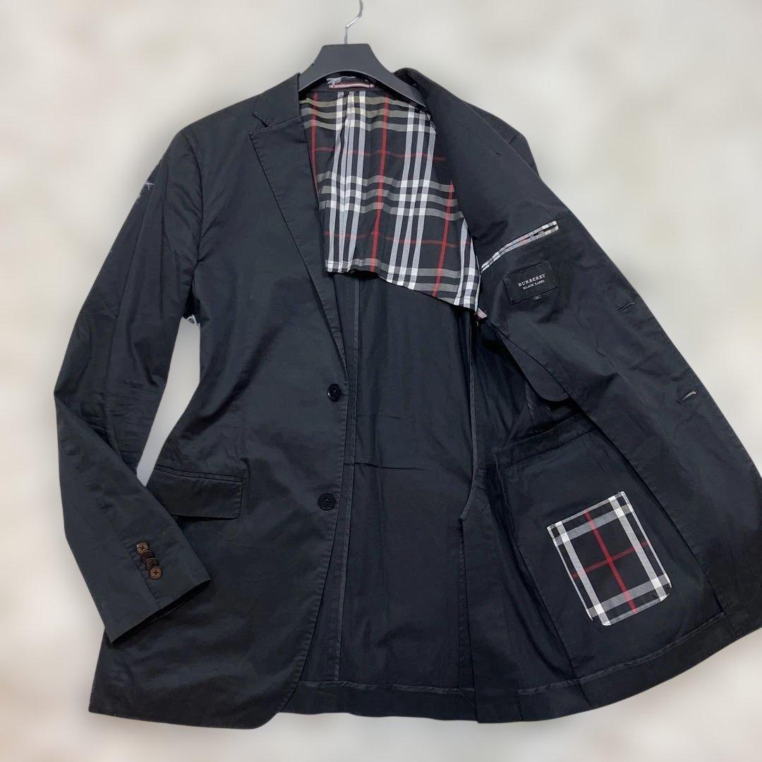 極美品 バーバリーブラックレーベル テーラードジャケット ノバ