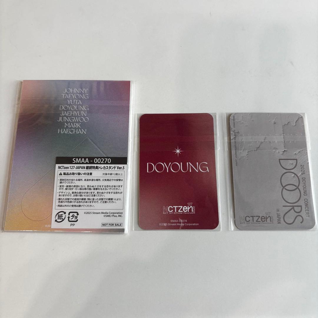 NCT ドヨン トレカ ファンクラブ継続特典 DOORS入会特典 - メルカリ
