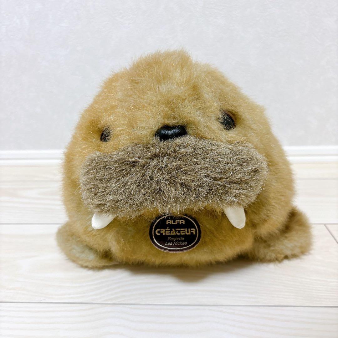 ALFA アルファ セイウチ ぬいぐるみ 大きめ - メルカリ