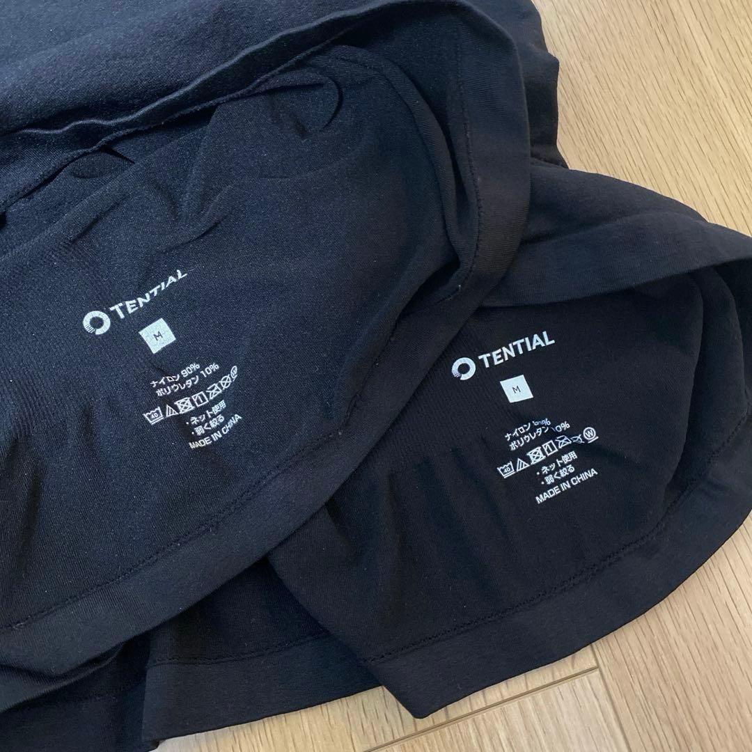 男女兼用 TENTIAL Body Care Inner Tシャツ Mサイズ2枚 - 矯正用品