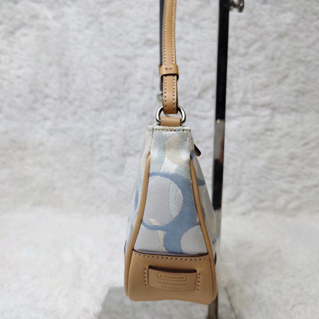 Rare Coach Signature Mini Shoulder Bag - メルカリ