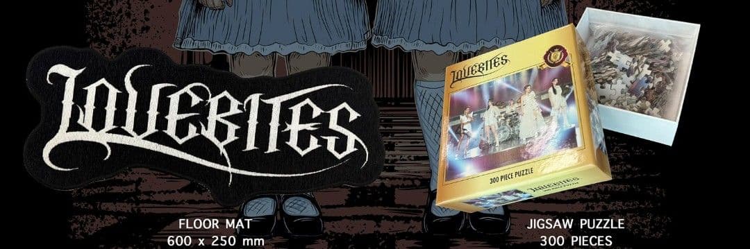 LOVEBITES 限定フロアマット＆ジグソーパズル セット！ラブバイツ INFORMATION | LOVEBITES INC.