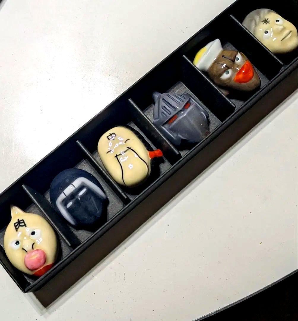 有田焼　キン肉マン　箸置き　6個セット 激レア　ウォーズマン　ラーメンマン 有田焼 キン肉マン 箸置き 6個セット 激レア ウォーズマン ラーメン