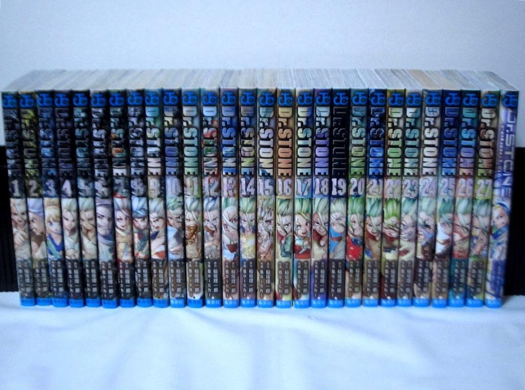 Dr.STONE／ドクターストーン 全巻／全26巻+27巻+reboot：百夜◇ - メルカリ
