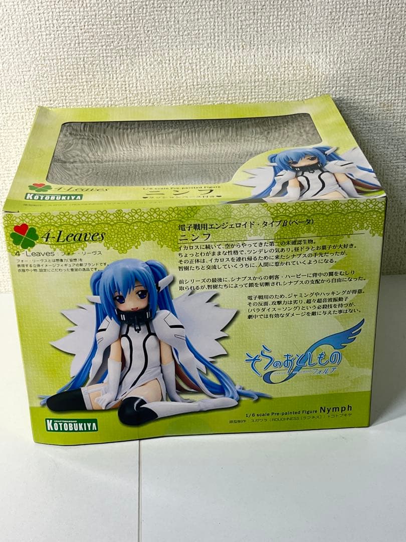 [未開封] 箱痛み 4-Leaves ニンフ フィギュア コトブキヤ