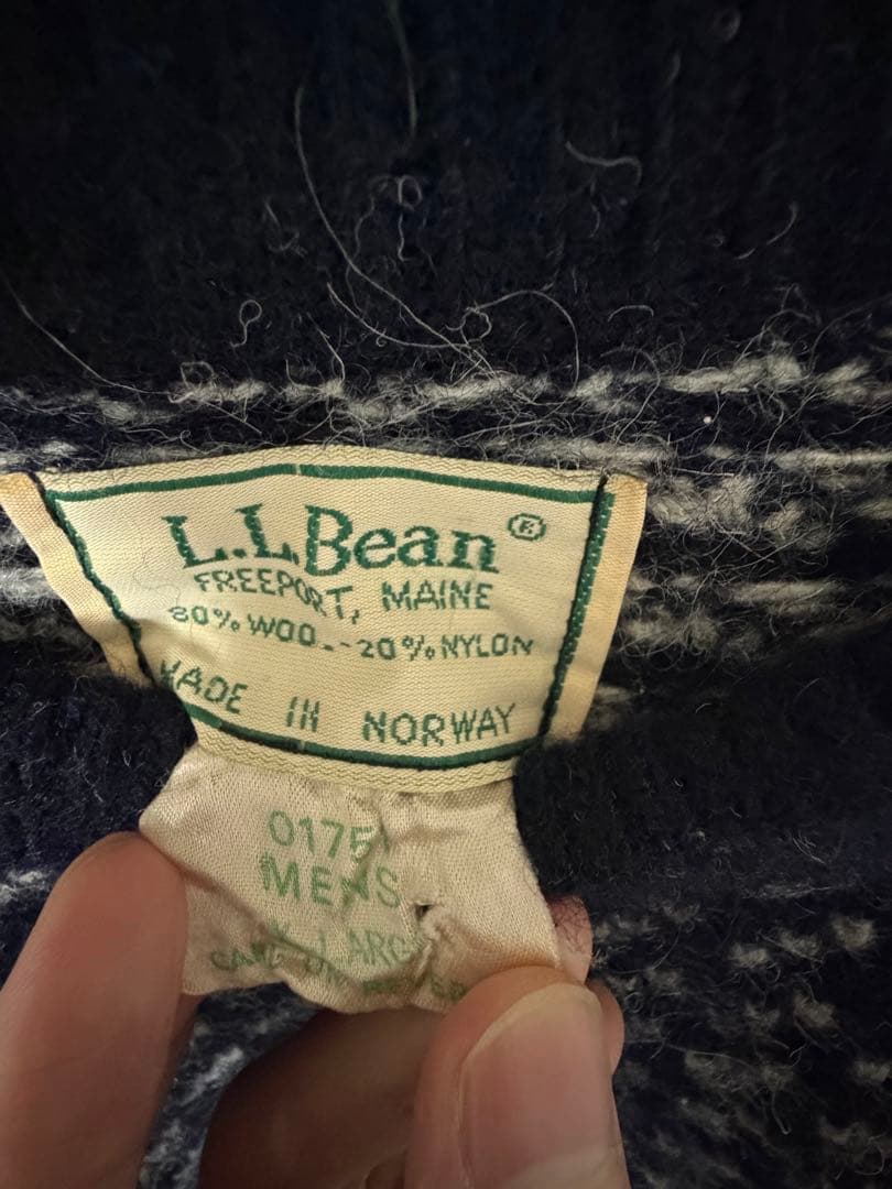 トップス 80s~ L.L.Bean birdseye knit