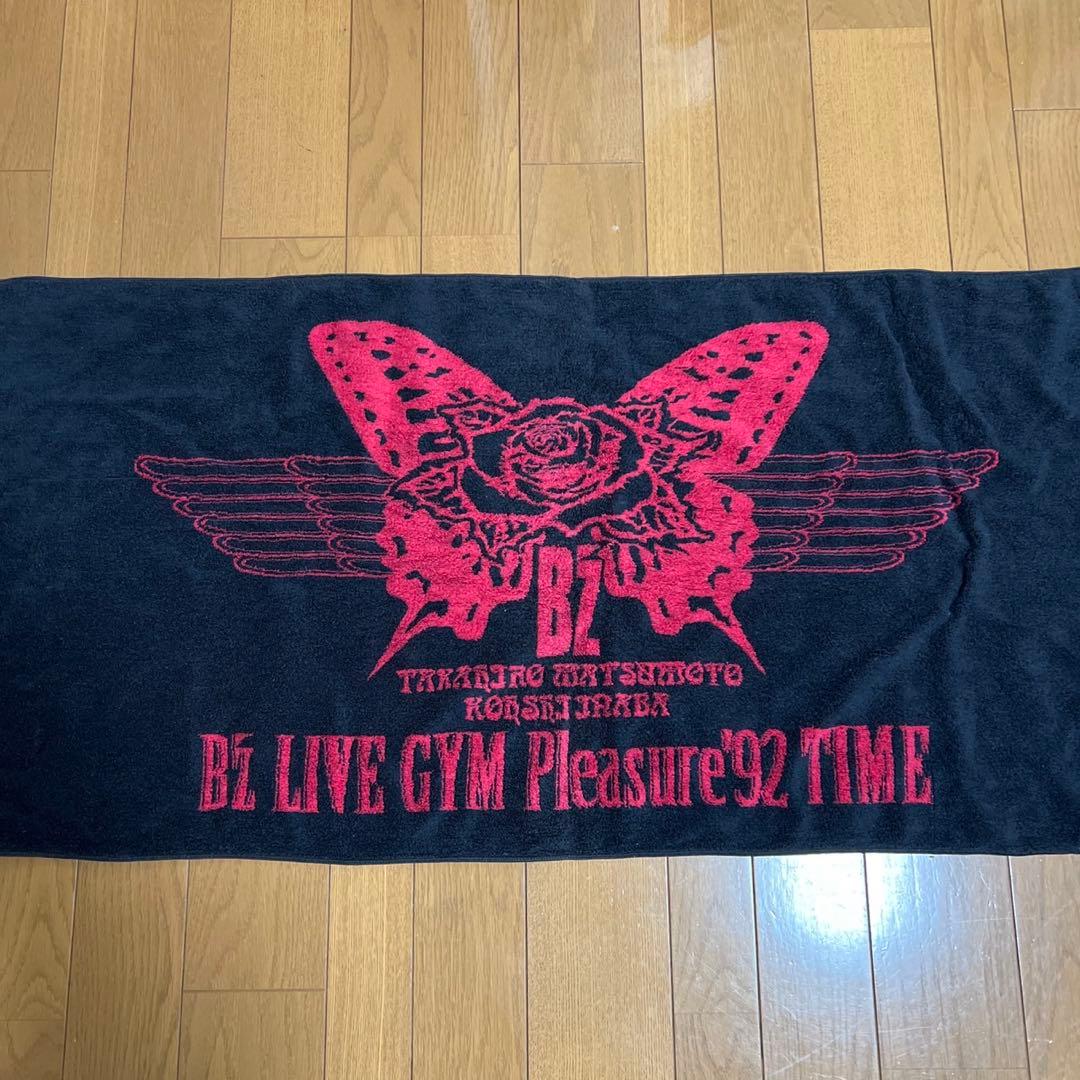 B'z(ビーズ)LIVE-GYM Pleasure'92 TIME ツアータオル - メルカリ