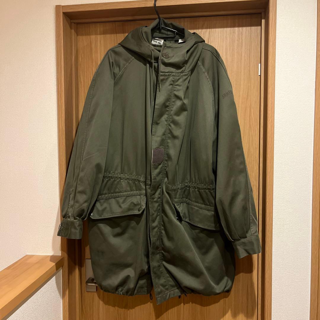 【80s】M-64 フランス軍 モッズコート フレンチアーミー 92C 70s フランス軍 実物 M-64 ヴィンテージ フィールドパーカー 92L