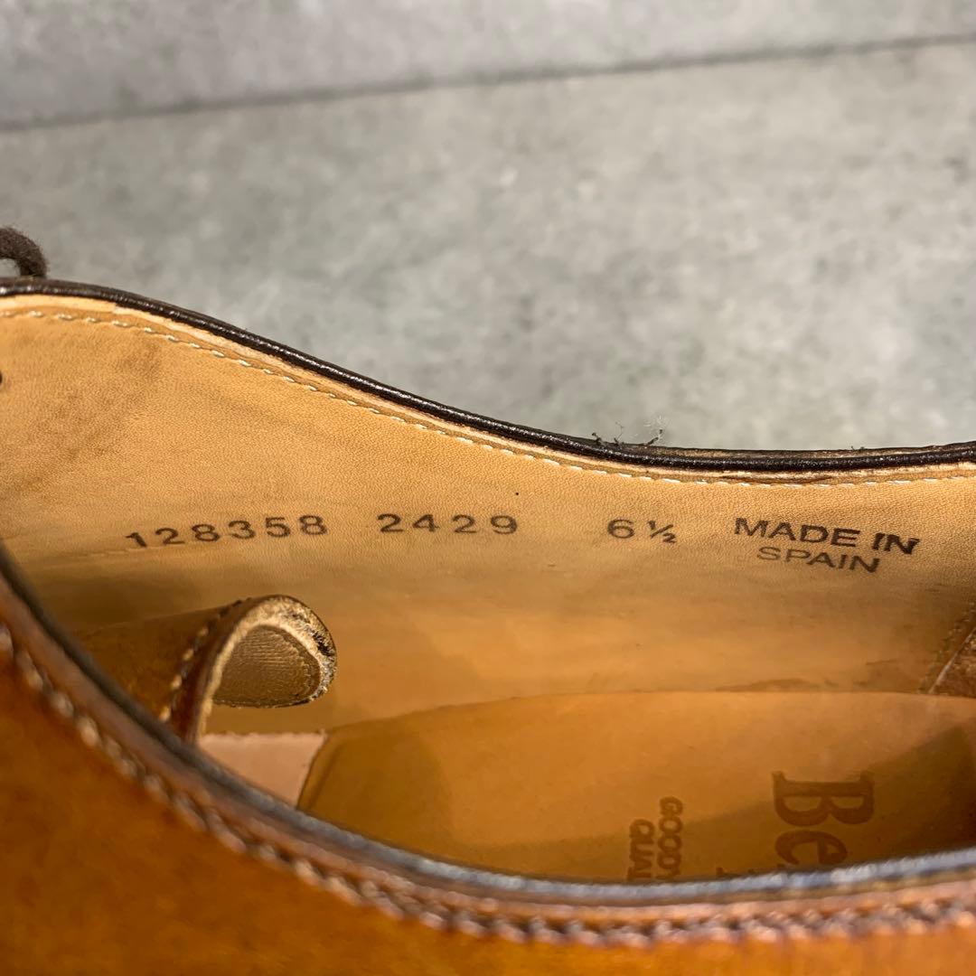 【極美品】Berwick バーウィック 2429 ホールカット 25.5cm