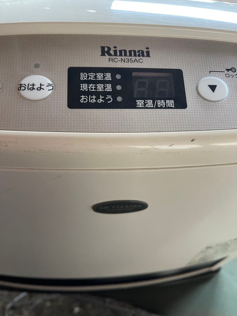 Rinnai リンナイ ガスファンヒーター都市ガス用 RC-E4002AC-1 - メルカリ