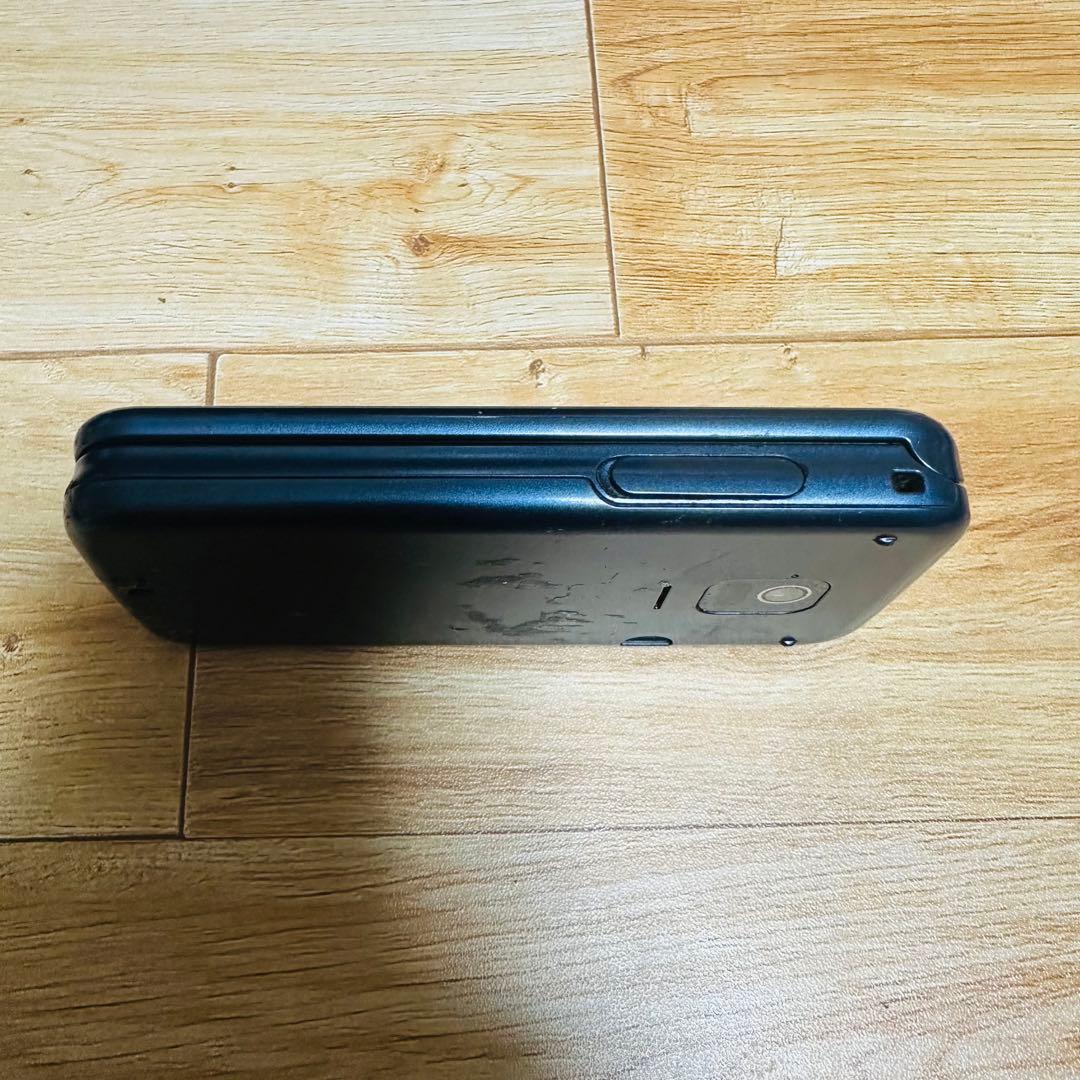 ドコモ らくらくホン F-01M ネイビー nanoSIM対応 通電動作OK - メルカリ