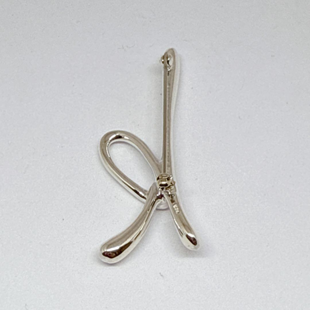 極美品✨ ティファニー イニシャル K ブローチ SV925 シルバー - メルカリ