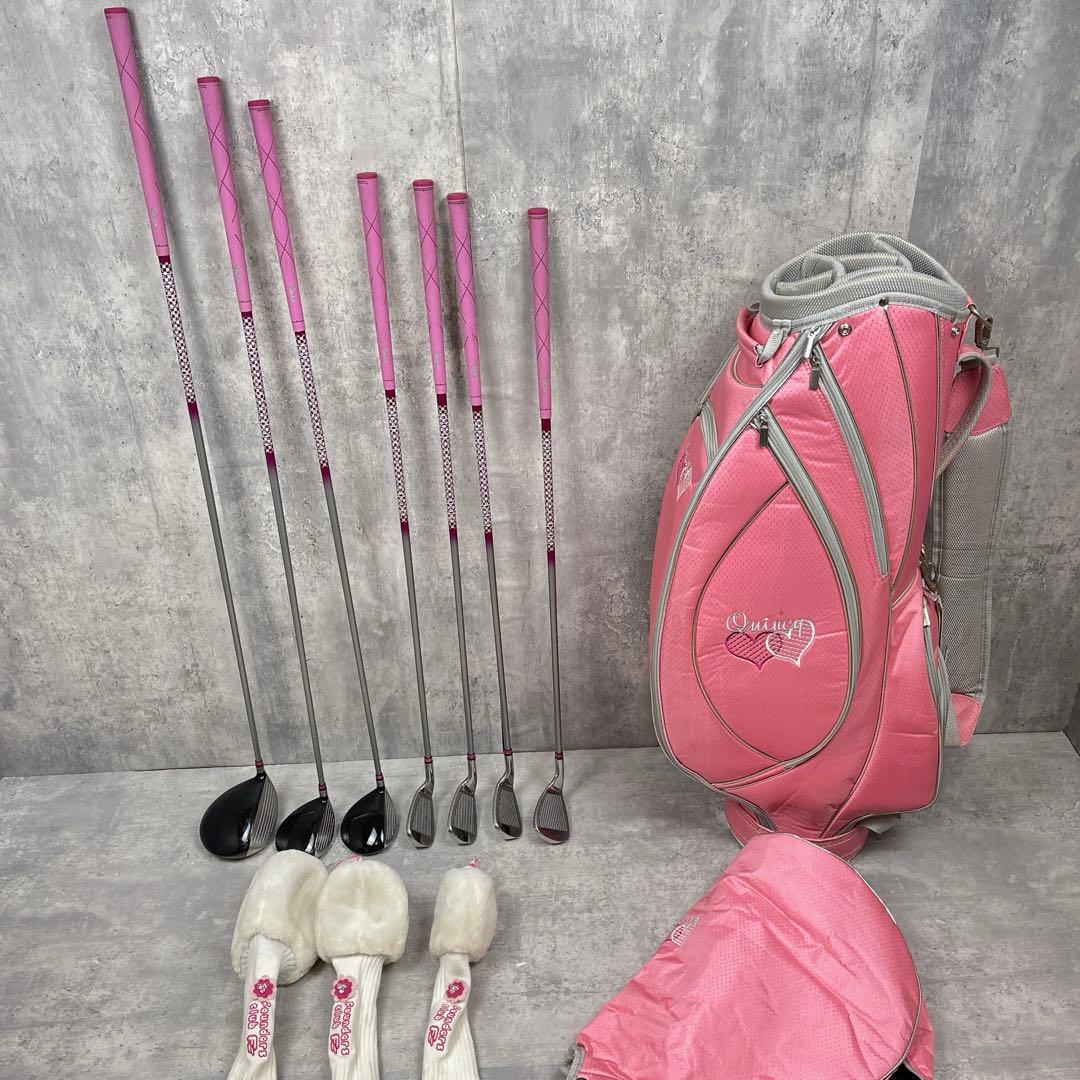 Quincy クインシーES レディース ゴルフクラブ7本セット つるやゴルフ
