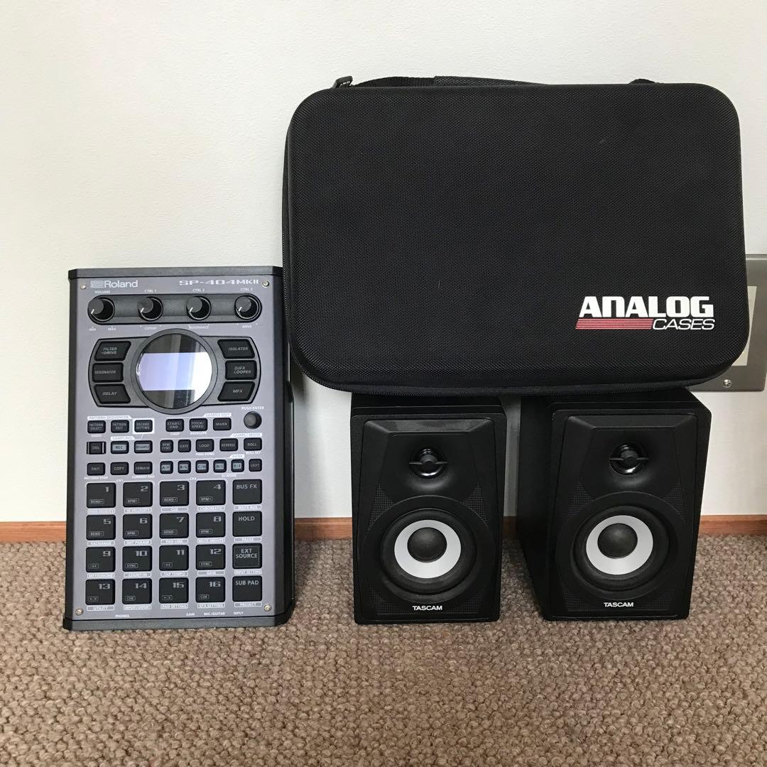 Roland sp404 mk2 サンプラー/スピーカー/ケース/ケーブルセット