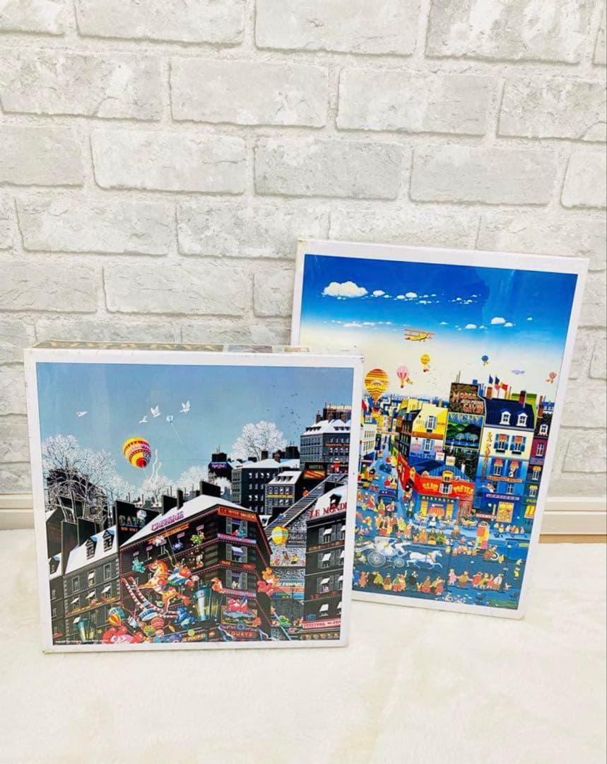 超希少 ヒロ・ヤマガタ ジグソーパズル ハネムーン トーイ 2個セット