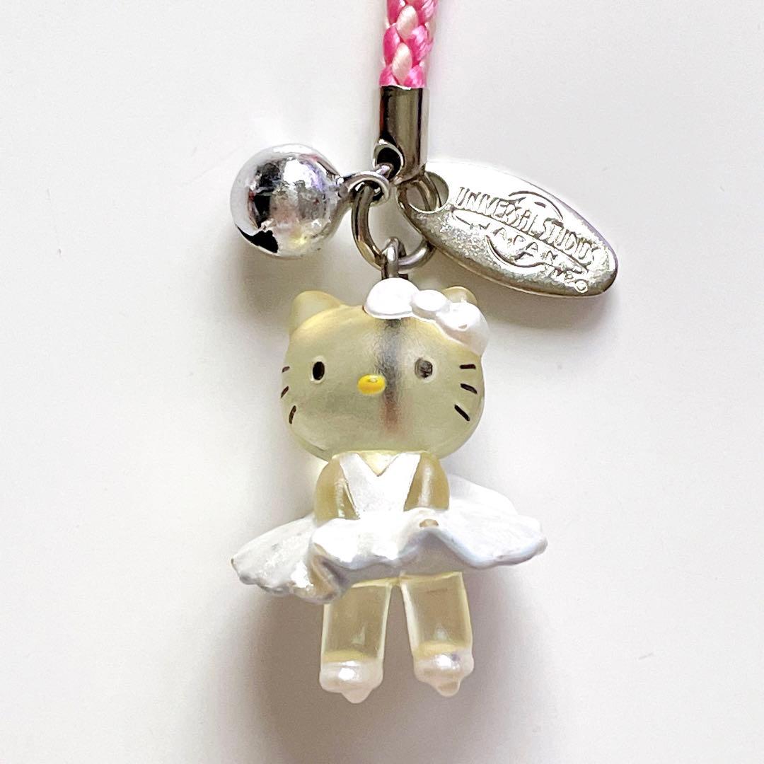 USJ ユニバキーホルダー ハローキティ マリリンモンローストラップ