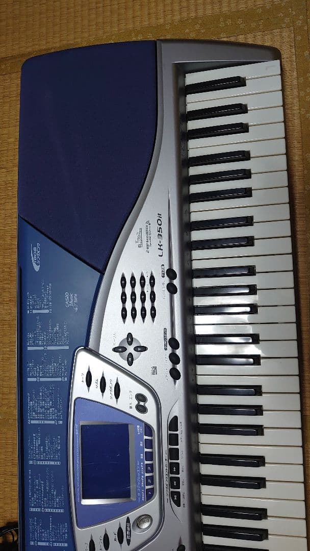 カシオ CASIO LK-350it キーボード 電子ピアノ 通電&動作確認OK - メルカリ