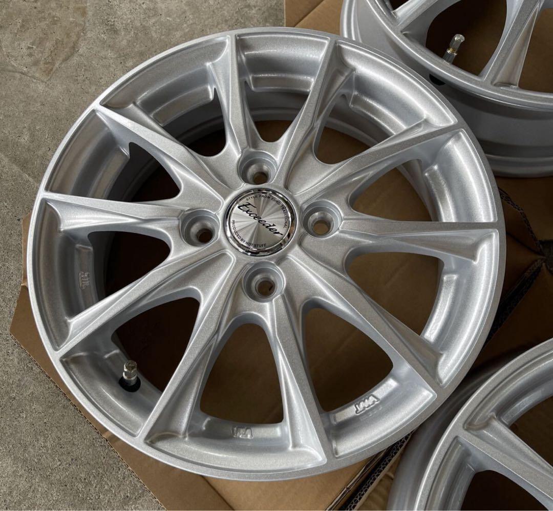 軽自動車 新品アルミホイール【E06 】14×4.5J+45 100/4